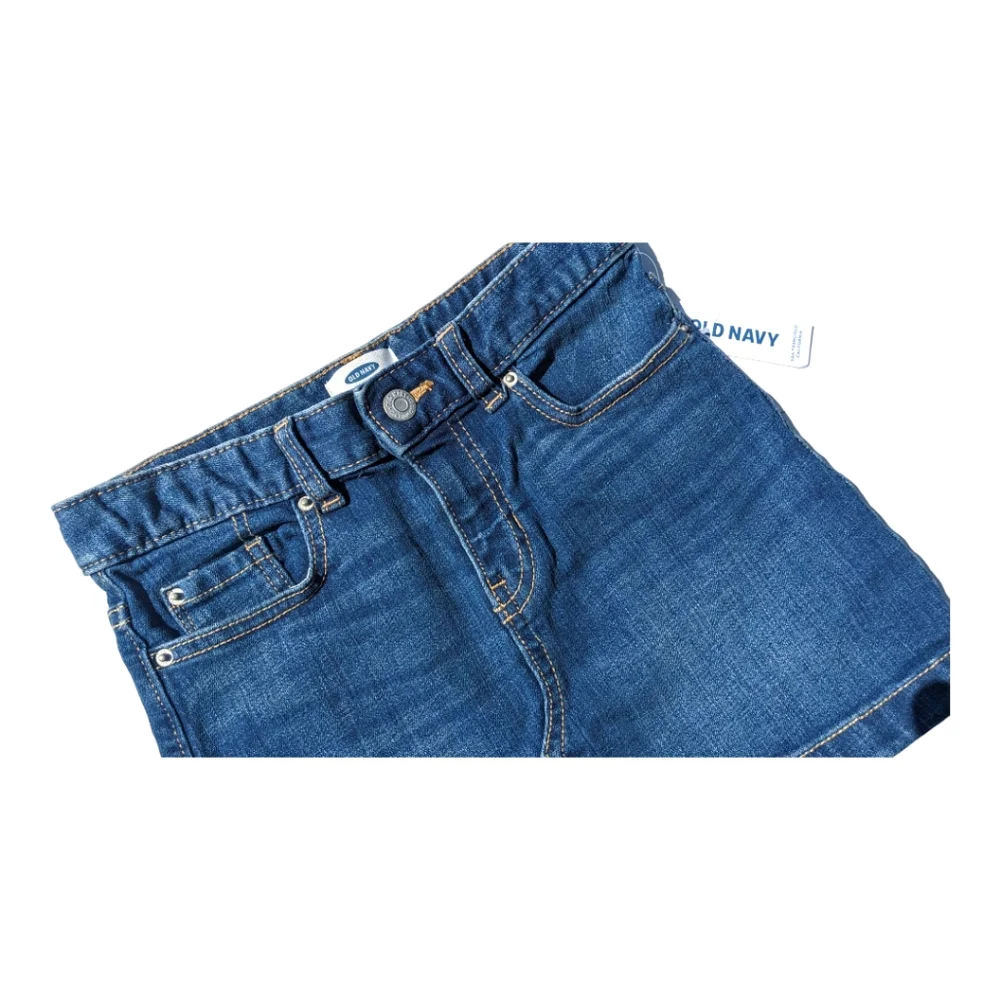Old Navy Girls size 8 Plus Blue Jean Skirt - Picture 2 of 6